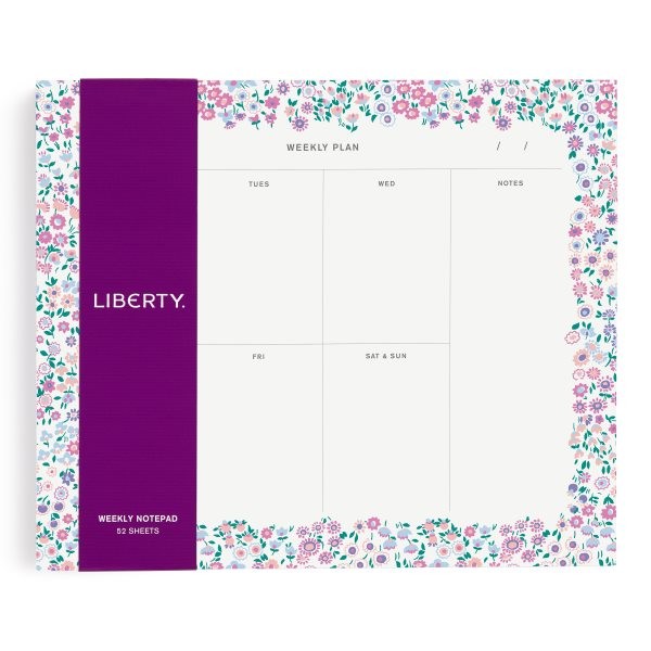 Liberty Cooper Dance Weekly Notepad, Stationery by Galison (COR); Liberty of ...