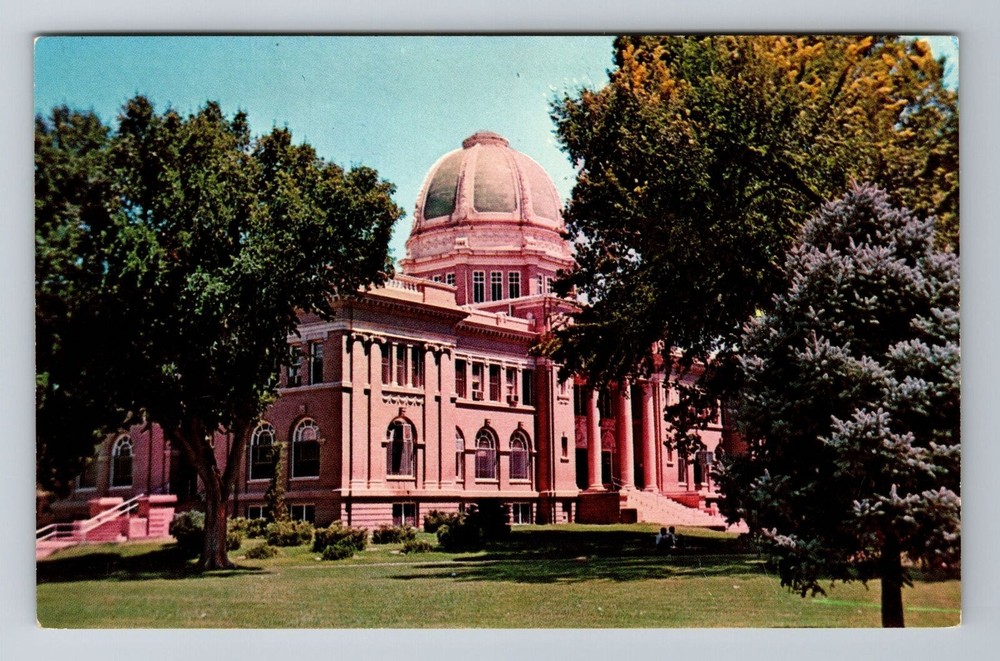 Roswell NM-New Mexico, Chaves County Court House, Antique Vintage Postcard
