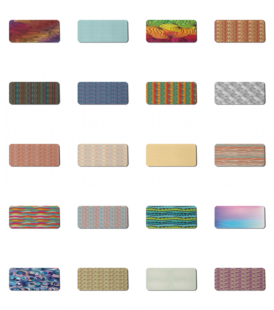 Ambesonne Grunge Abstract 35x15 Gaming Non-Slip Mousepad