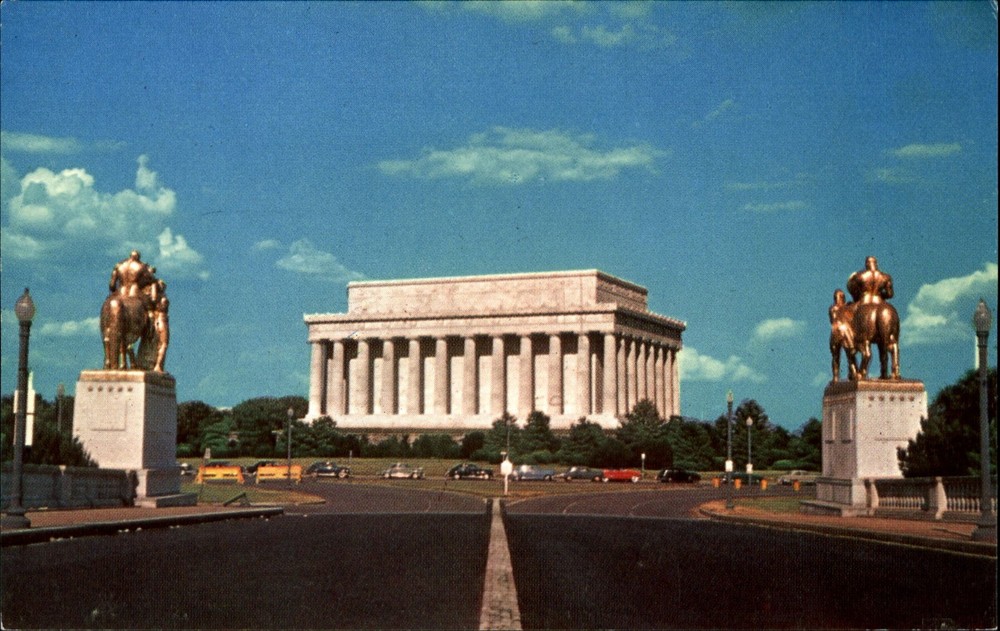 Lincoln Memorial Washington DC ~ 1950s