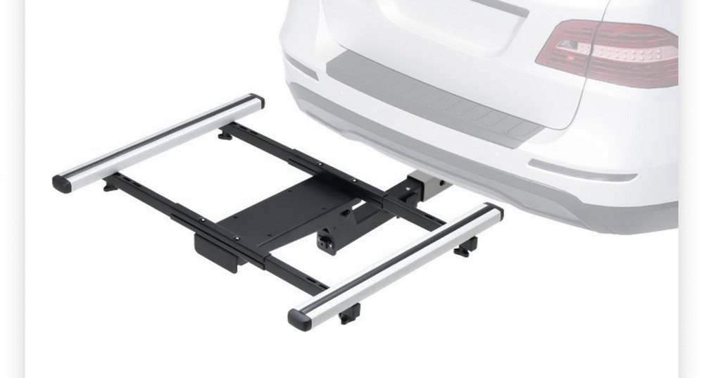 TOOENJOY 200LB Folding Hitch Cargo Carrier Platform for SUV Car Camping