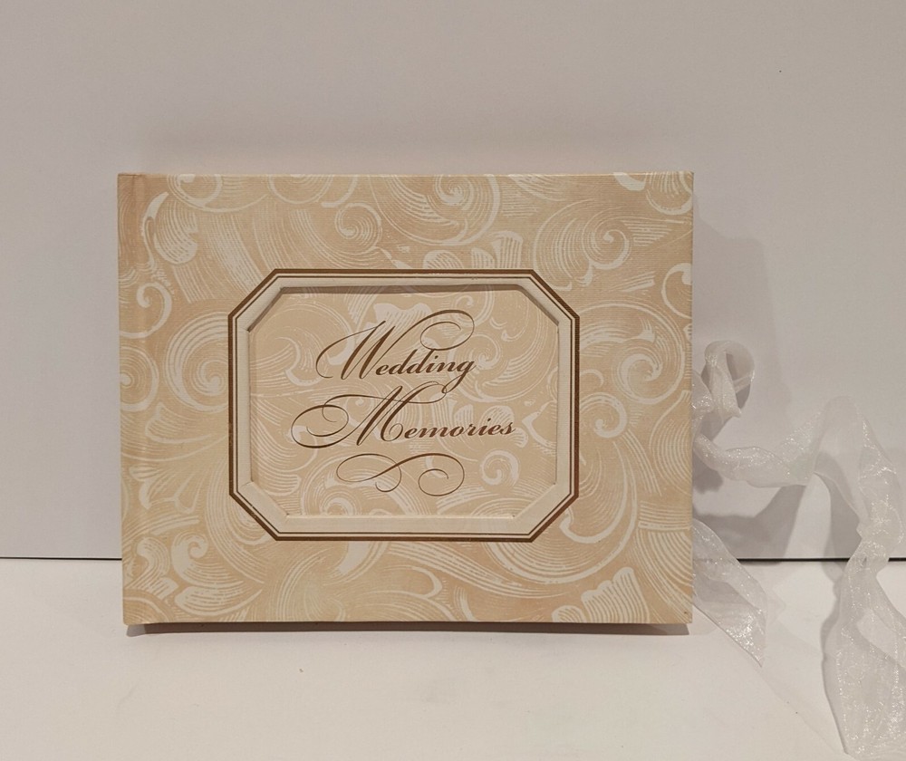 Wedding Memories photo book acid free 