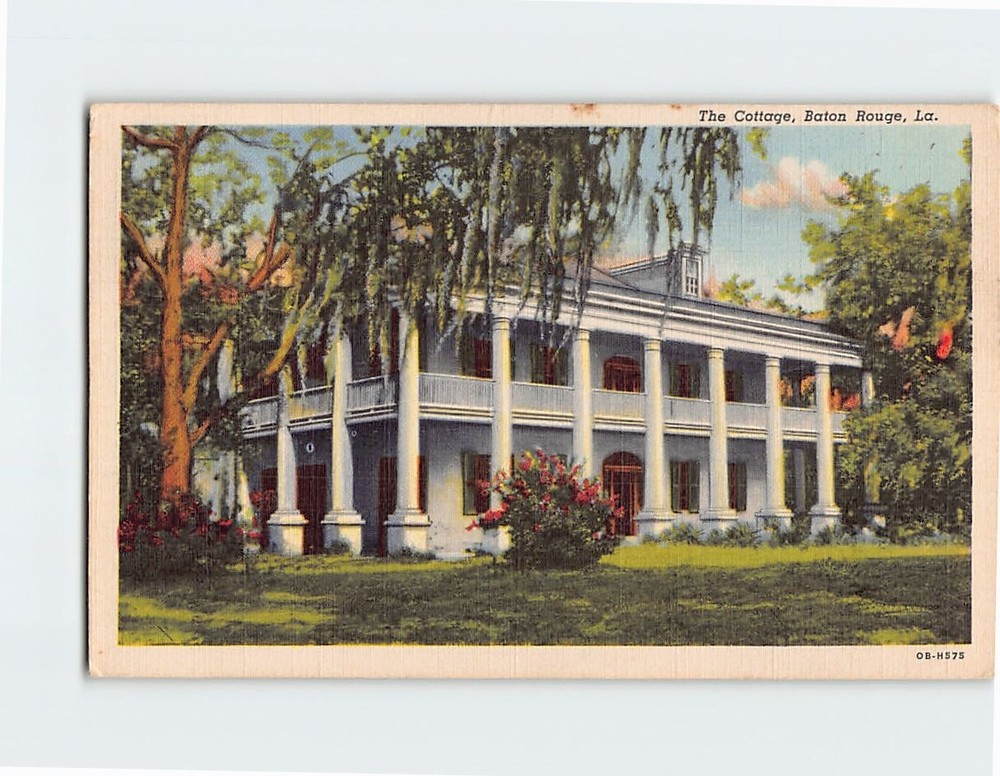 Postcard The Cottage Baton Rouge Louisiana USA