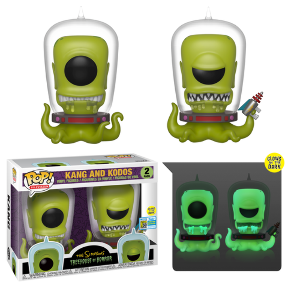Funko POP! Television: The Simpsons Treehouse of Horror - Kang & Kodos (GiTD)( 2