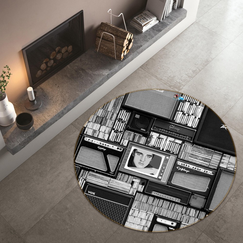 3D Retro Grey Age Book NBC354 Game Rug Mat Elegant Photo Carpet Mat Fay 2023