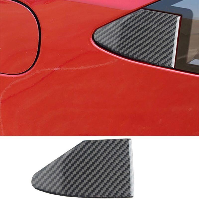 Premium Real Carbon Fiber Charging Port Cover for Tesla Model X S 2012-2021
