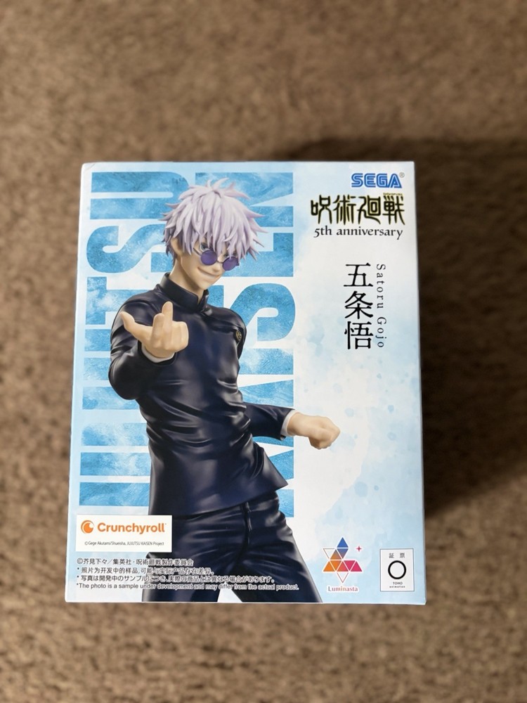 Jujutsu Kaisen Satoru Gojo Luminasta Figure SEGA 5th Anniversary