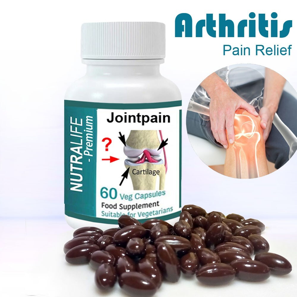 Pain Relief Capsules for Joint, Muscle, Nerve, osteoarthritis Natural Pain Relie