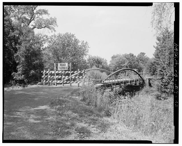 Photo:Ontelaunee Creek East Side Road Closed Bridge 1900s