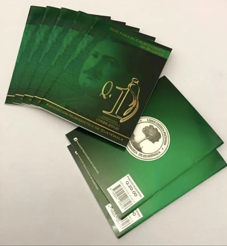 Guatemala Guía Para El Coleccionista De Billetes De 1 Quetzal (Cada Unidad)
