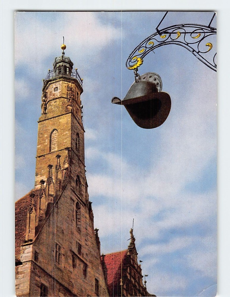 Postcard Hotel Eisenhut in Rothenburg ob der Tauber Germany