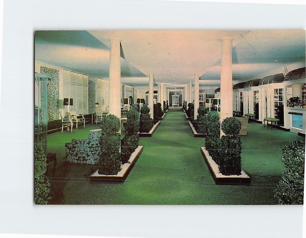 Postcard Main Lobby The New Ocean House Swampscott Massachusetts USA