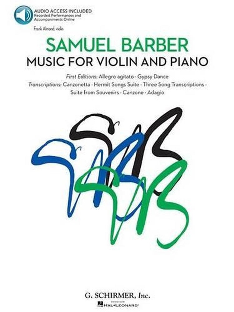 Music for Violin and Piano by Samuel Barber (English) Paperback Book