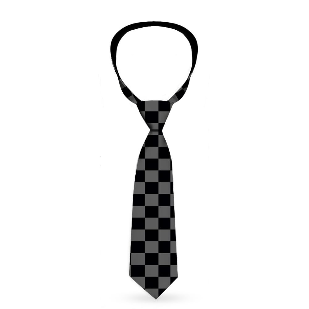 Necktie Standard - Checker Black/Gray ACC NEWAnother great item from Rarewaves USA | Free delivery!