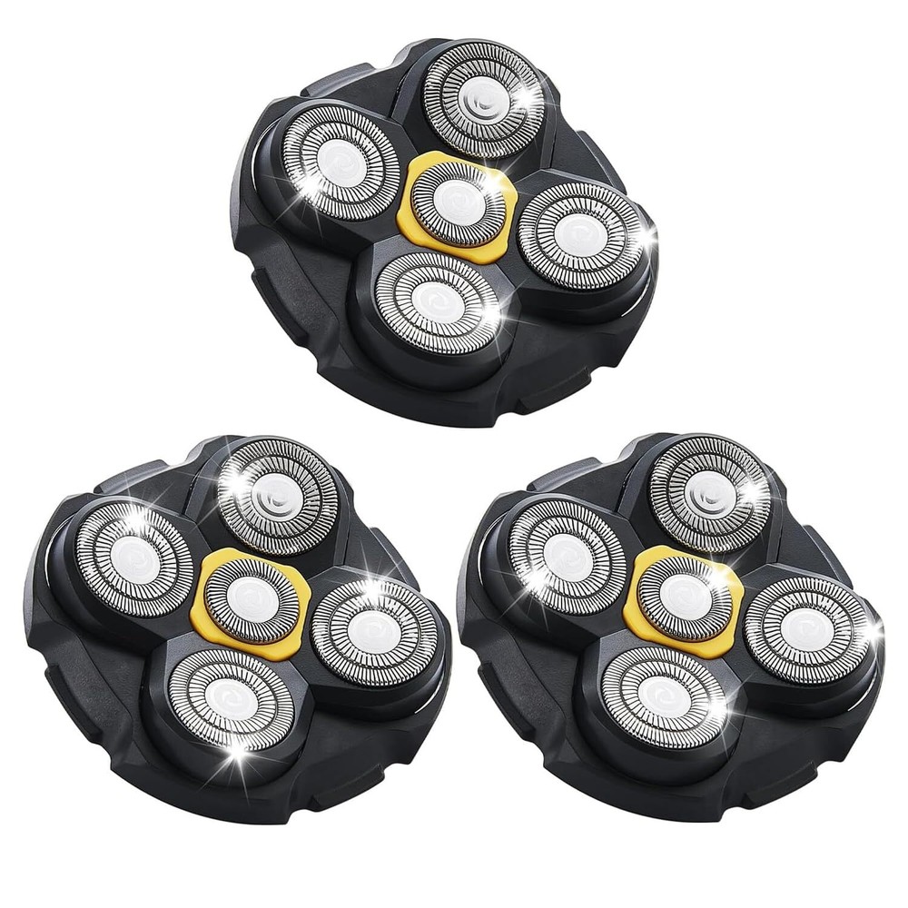 Shaver Replacement Heads Compatible with Microtouch Titanium Head Shaver for ...