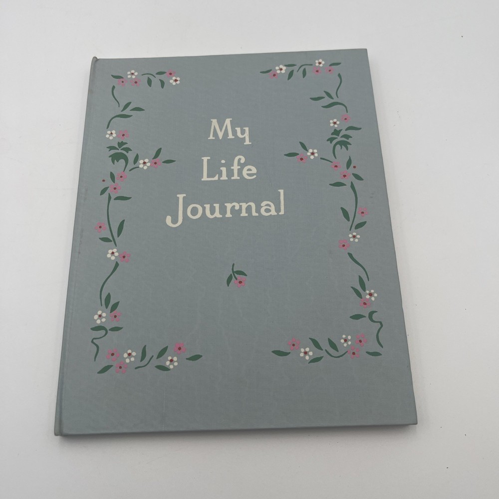 Vintage MY LIFE JOURNAL Baby book Birth  Graduation  Beyond 1950's?  Blank