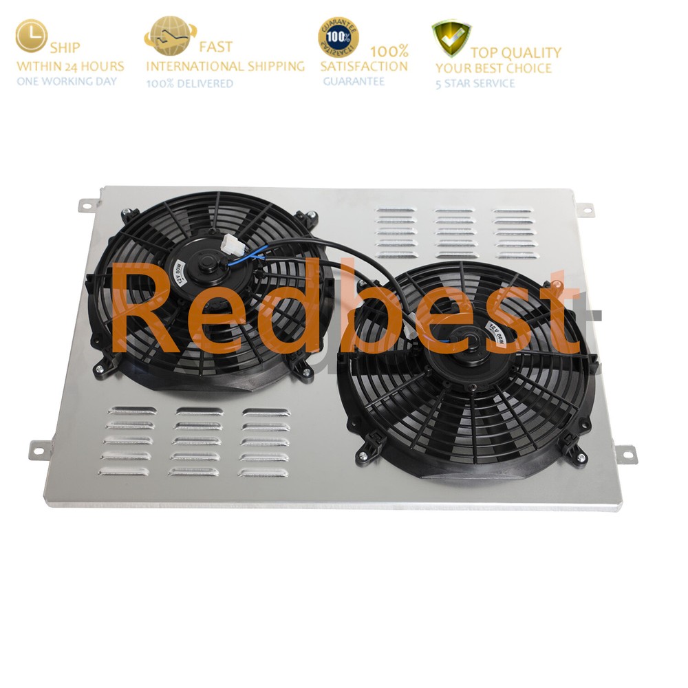 Alu Shroud&Fan For 66-79 Ford F Series 26