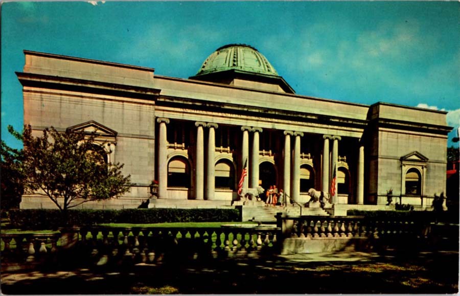 Watertown New York NY : LIBRARY SCENE m/14 BA1034