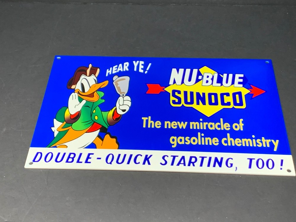 VINTAGE SUNOCO NU-BLUE GAS ADVERTISING 12