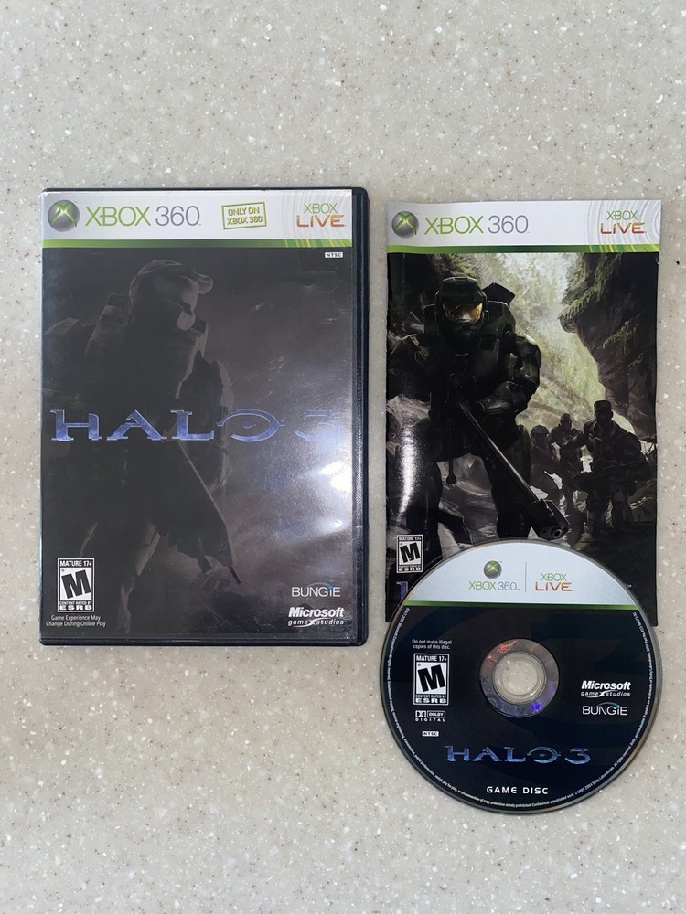 Halo 3 Legendary Edition Xbox 360 game only tested and works