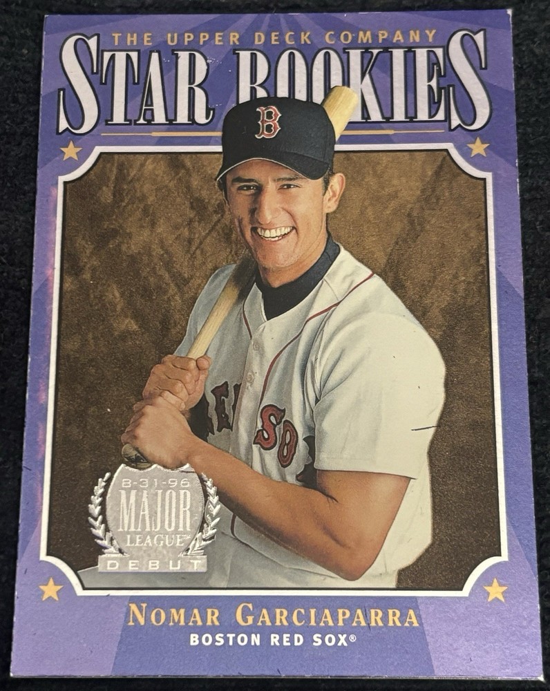 1996 Upper Deck Major Debut Rookie Nomar Garciaparra Boston Red Sox