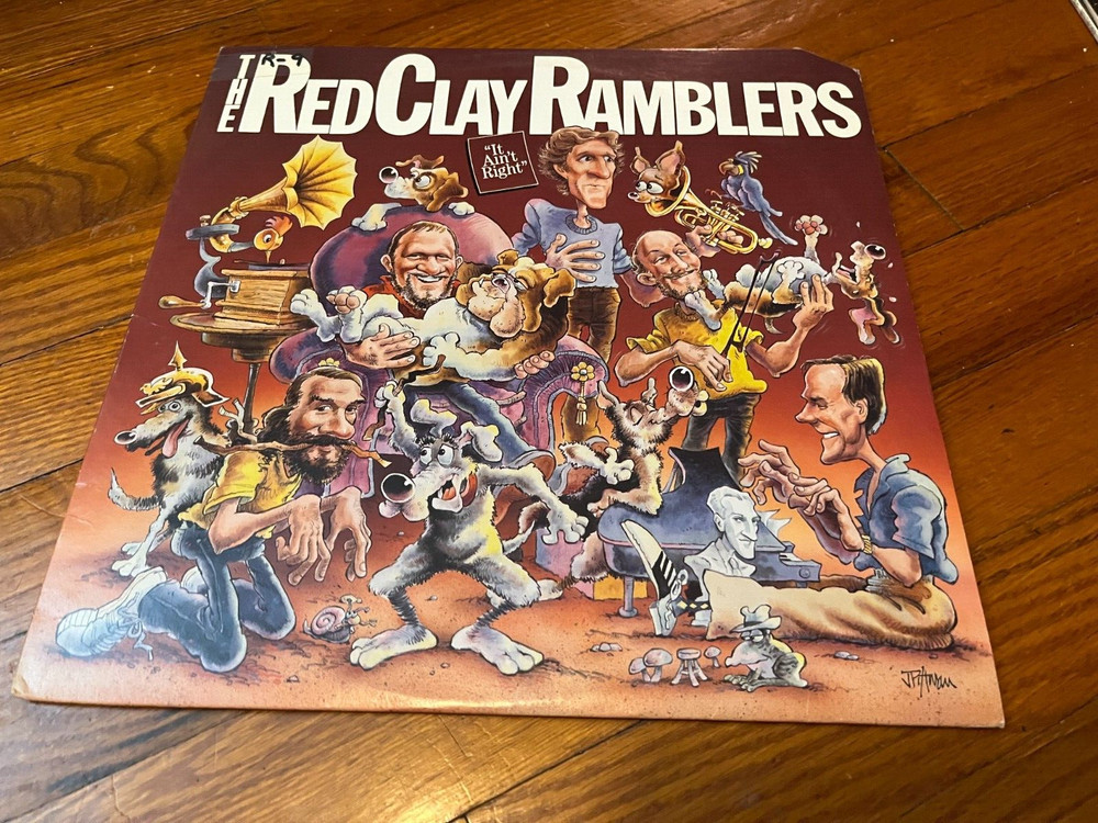 RED CLAY RAMBLERS It Ain't RIght ORIGINAL 1986 LP Vinyl Album Bluegrass  EX