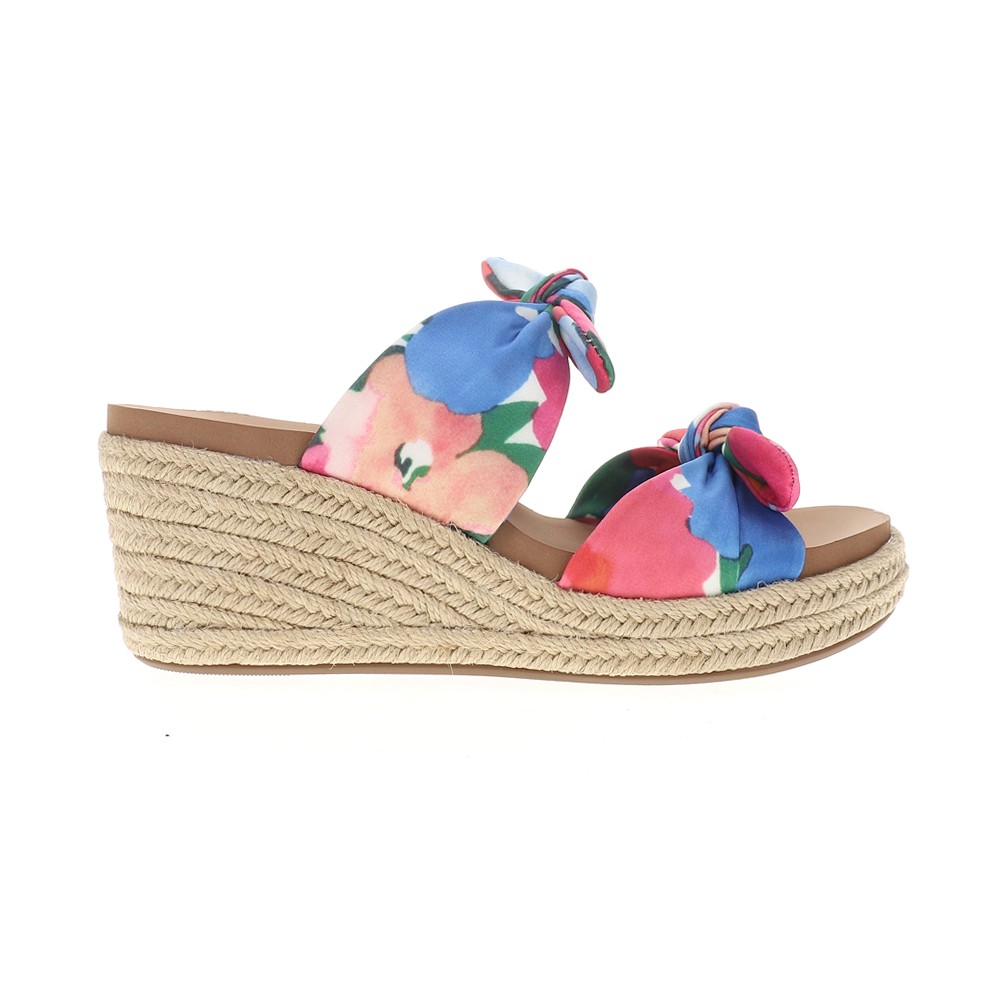 Corkys Tie The Knot Floral Wedge Sandals for Women in Multi Color 41-0438-FLOR