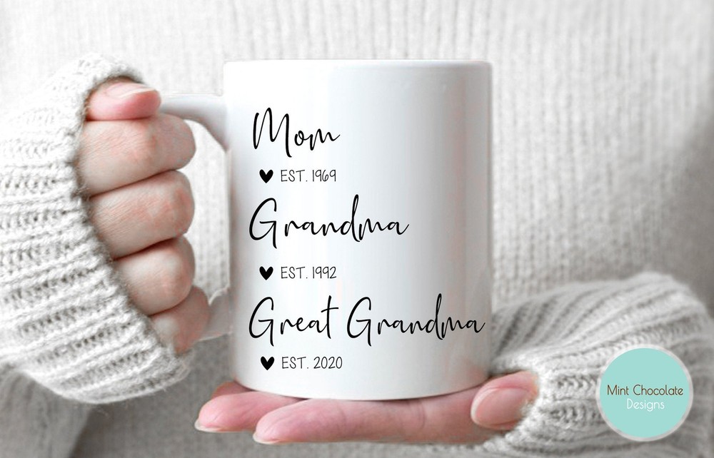 Mom Grandma Great Grandma  Pregnancy Announcement Pregnancy Reveal Great Grandma