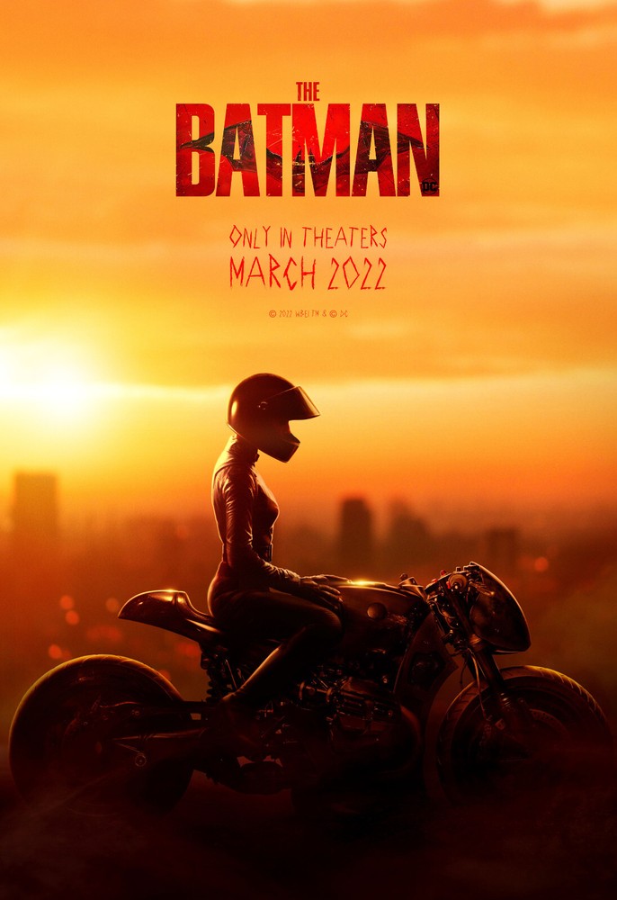 2022 The Batman Superhero Art Print Promo Poster DC Comics Wall Decor Gift