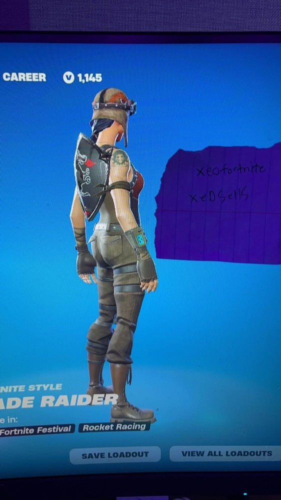 Fortnite ✅ og renegade raider, raiders revenge, black knight ✅