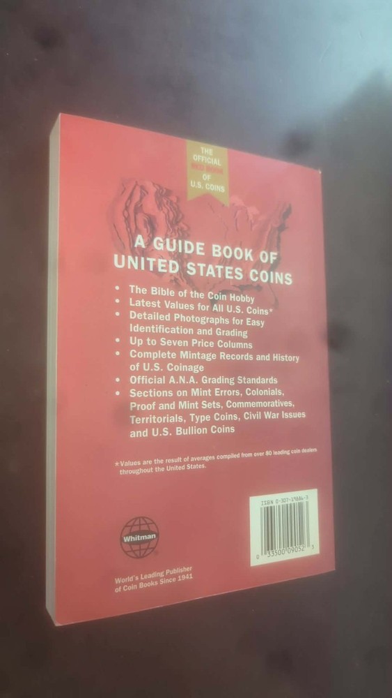 Guide Book of U. S. Coins, 1995 Red Paperback R. S. Yeoman