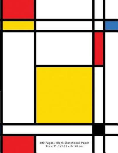 The World's Largest Sketchbook: Neoplasticism Abstract Art Draw, Doodle, Or...