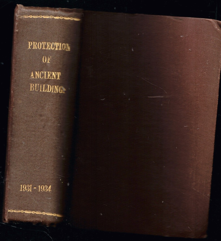 Rare 1931 Historic Preservation Uk Ancient Buildings Illustrated First Edition