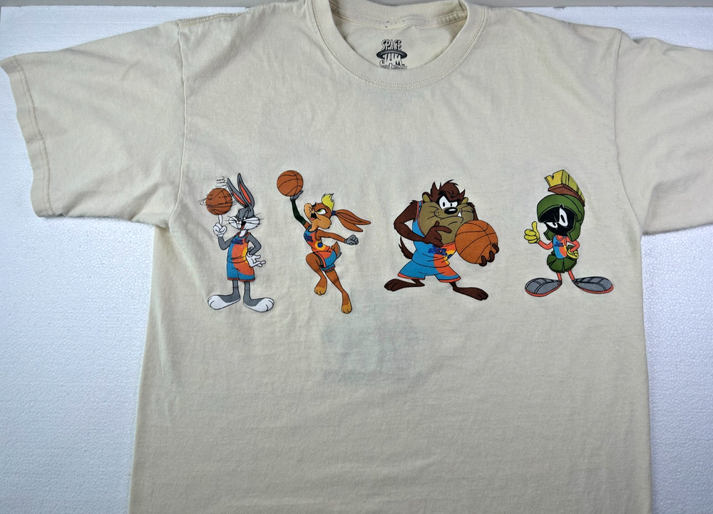 Space Jam A New Legacy Graphic T-Shirt Mens Large Good Condition