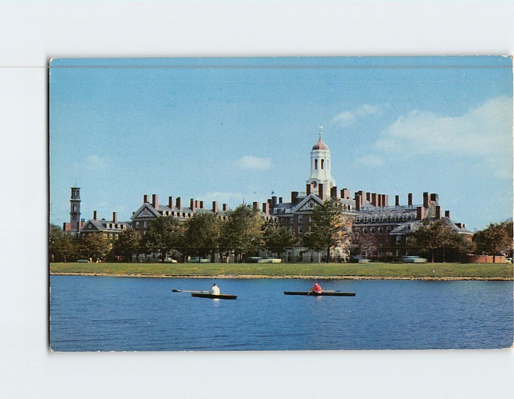 Postcard Dunster House Harvard University Cambridge Massachusetts USA