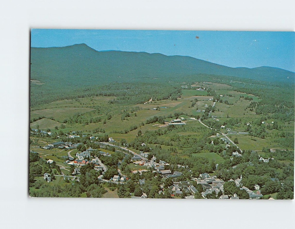 Postcard Aerial View Wilmington Vermont USA