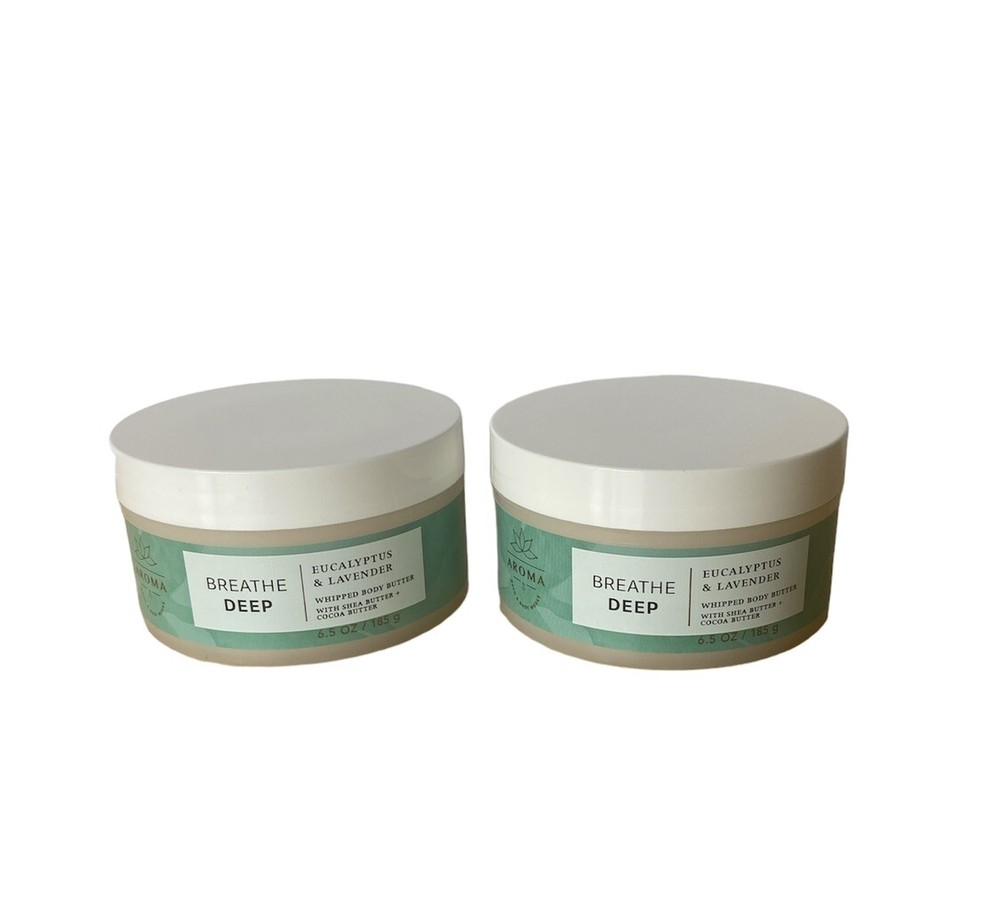 Bath & Body Works Eucalyptus Lavender Whipped Body Butter 2-Pack