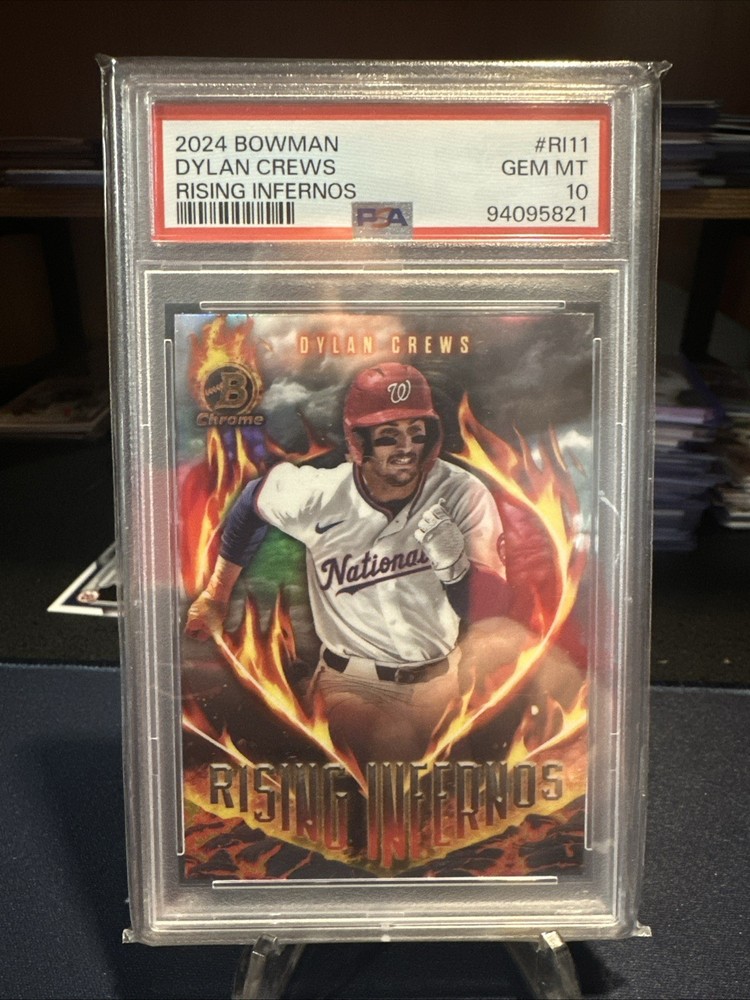 2024 Bowman - Rising Infernos Dylan Crews #RI-11 (RC)