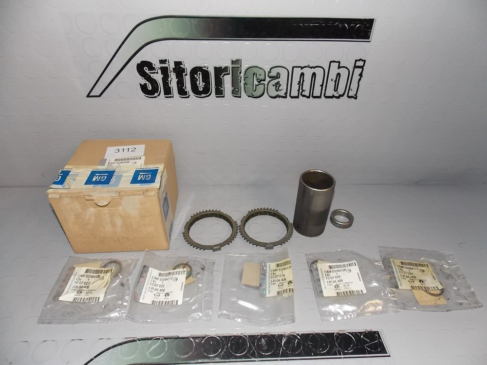 Set Of Synchronizer Gear Rings Original Suitable For Opel