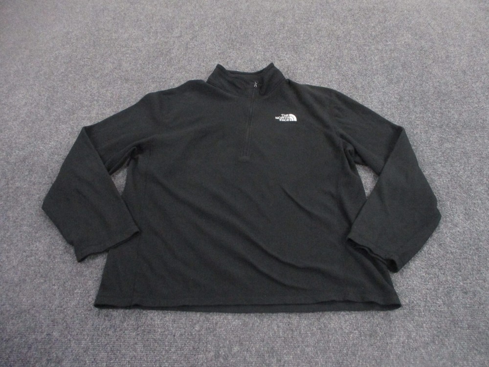 North Face Jacket Adult L Black Fleece Lined Outdoor Hiking Lightweight Mens