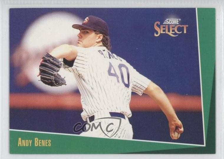 1993 Score Select Andy Benes #117 0c4Fulfilled by COMC - World’s largest consignment service