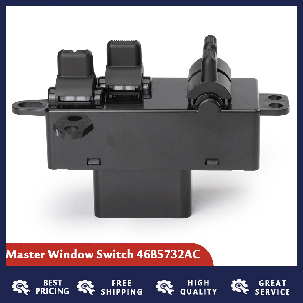 Master Power Window Switch Driver Side 4685732AC For 2004-2007 Town & Country