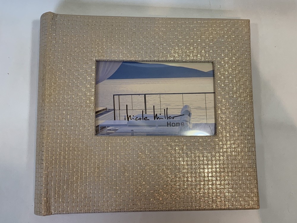 Nicole Miller Photo Album Acid Free Archival Safe 50 Pages 200 - 4x6 Photographs-image