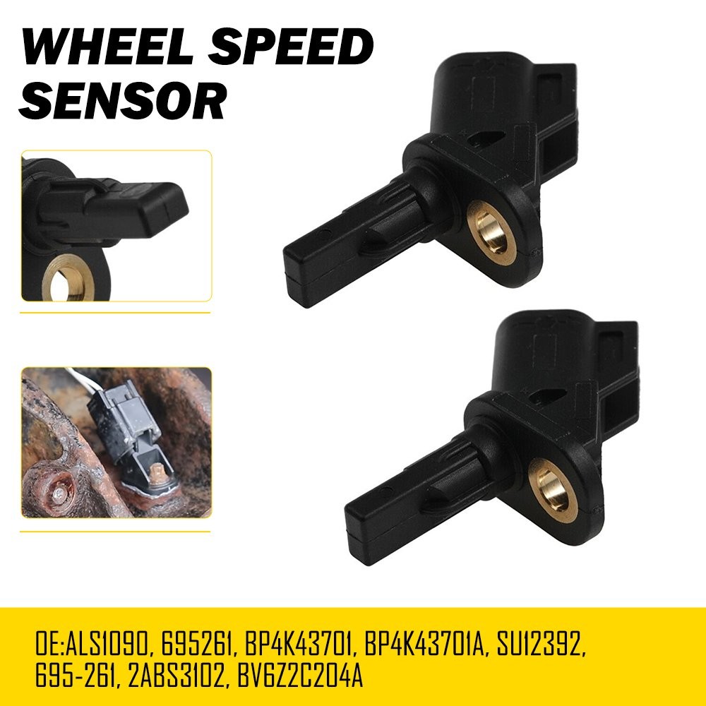 2X Front ABS Wheel Speed Sensor Left & Right Fit for Volvo S60 S80 V60 V70 XC60