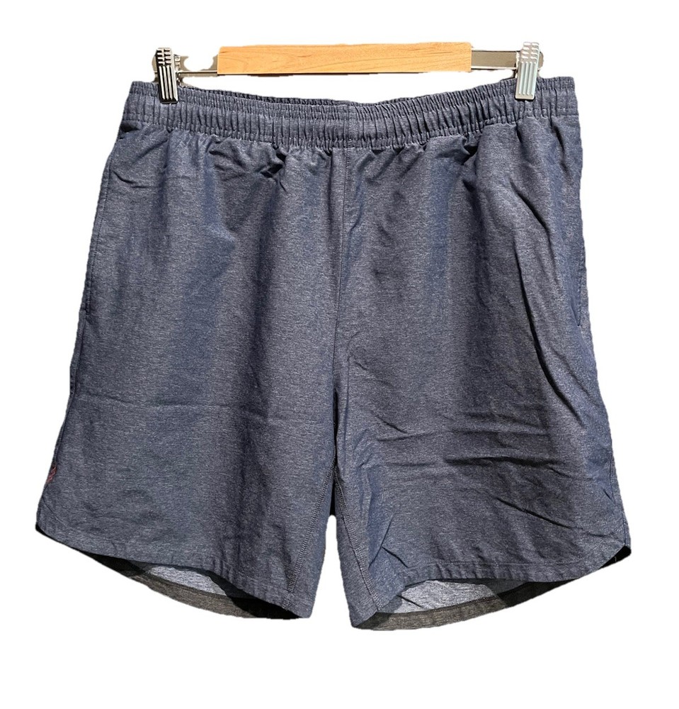 Rhone Blue Guru Performance Men's Activewear Shorts Size Large