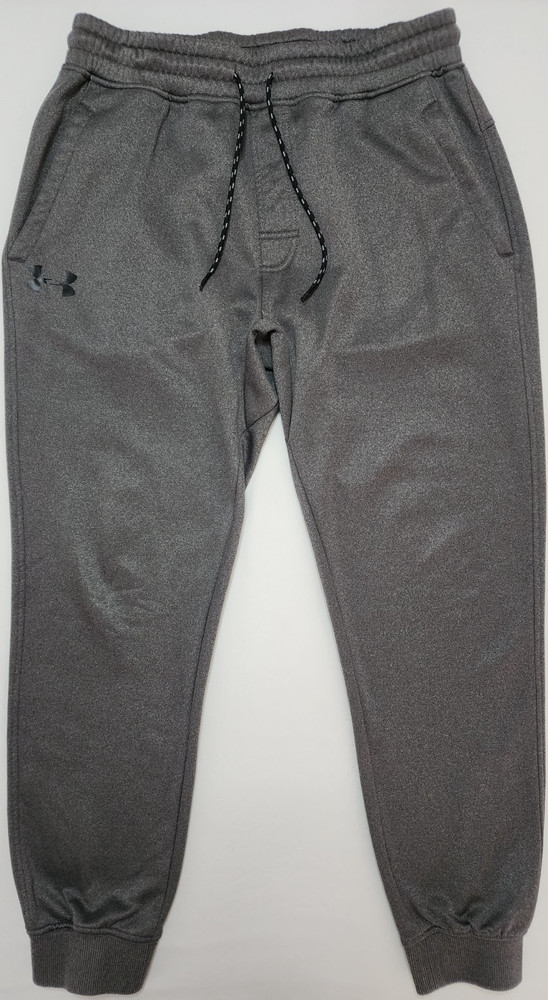 Under Amour Storm Cold Gear Men's Large Fitted Gray Athletic Joggers Sweatpants