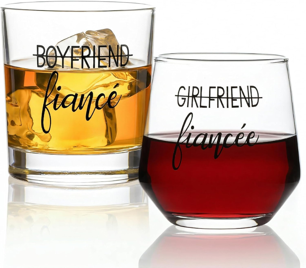 Engagement Gifts for Couples, Engagement Party Decorations - Unique Fiance Gift