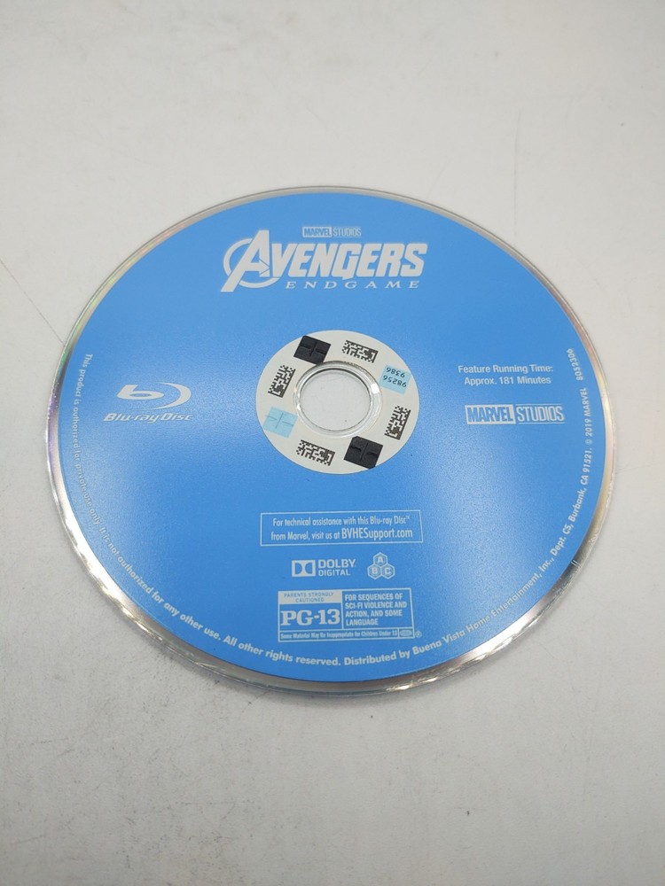 Avenger's Endgame: Bonus Disc Blu-ray (Replacement Disc+Sleeve ONLY)