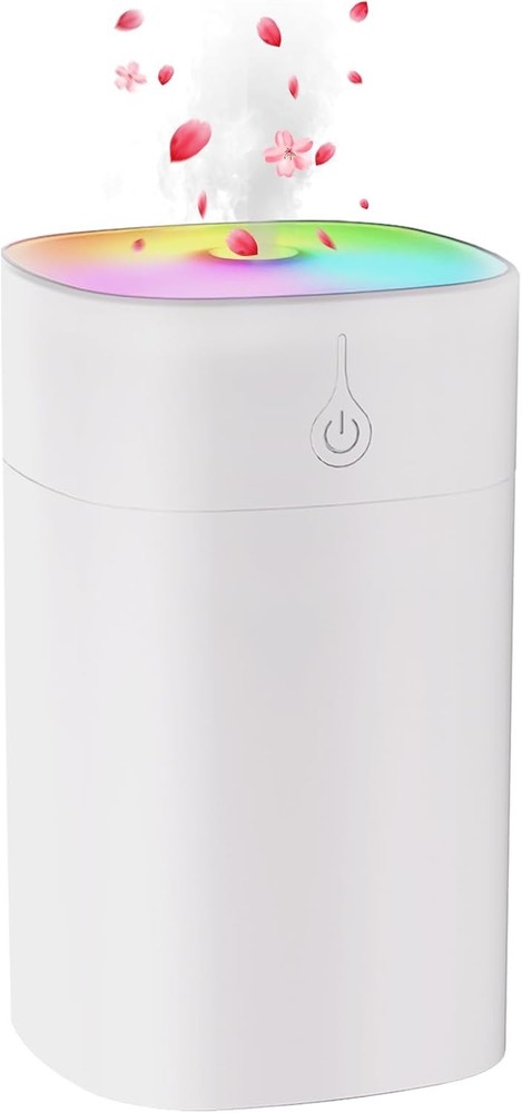 Humidifiers for Bedroom, Personal Desktop Plant Humidifier Indoor 400ML White