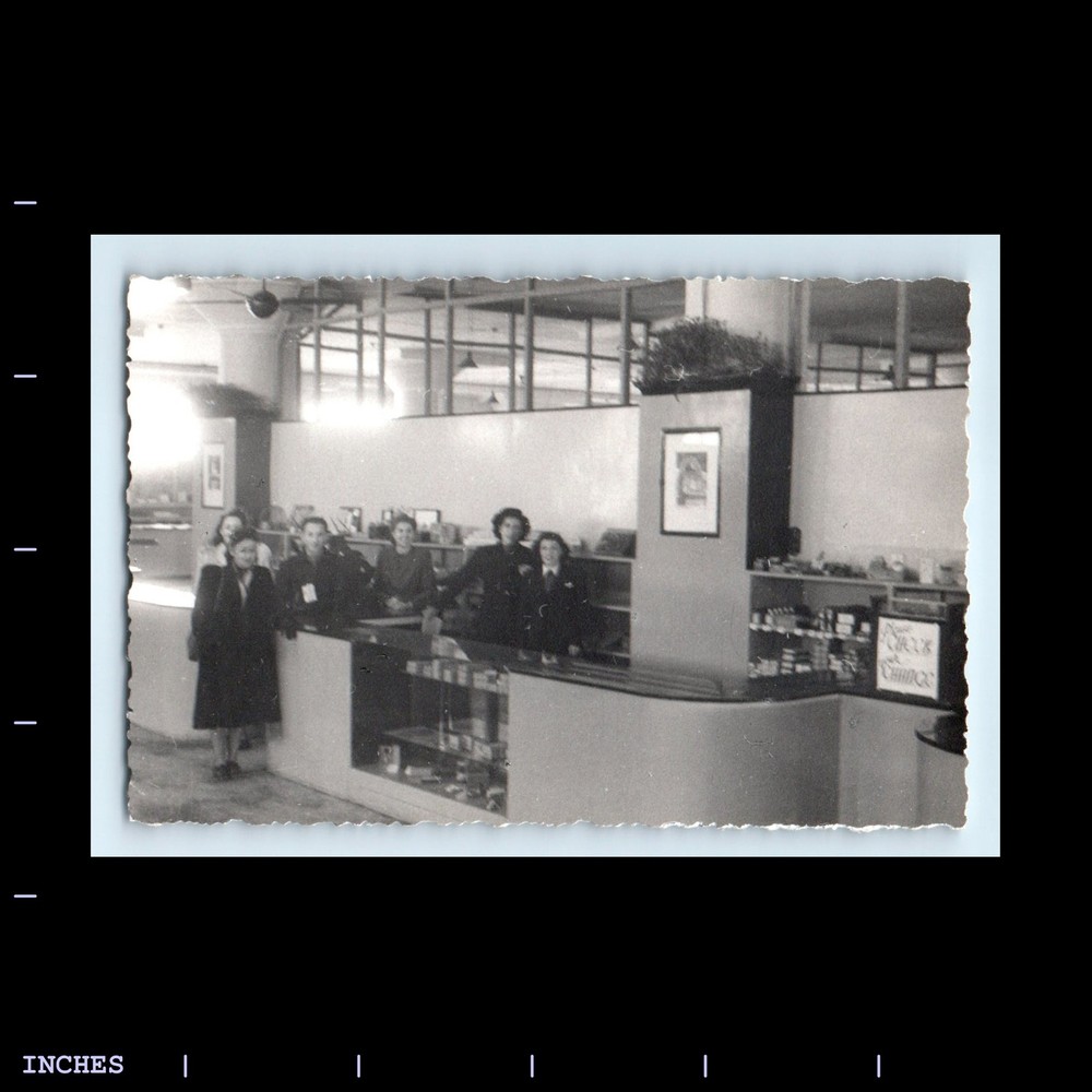Old Vintage Photo WOMEN AT DEPARTMENT STORE